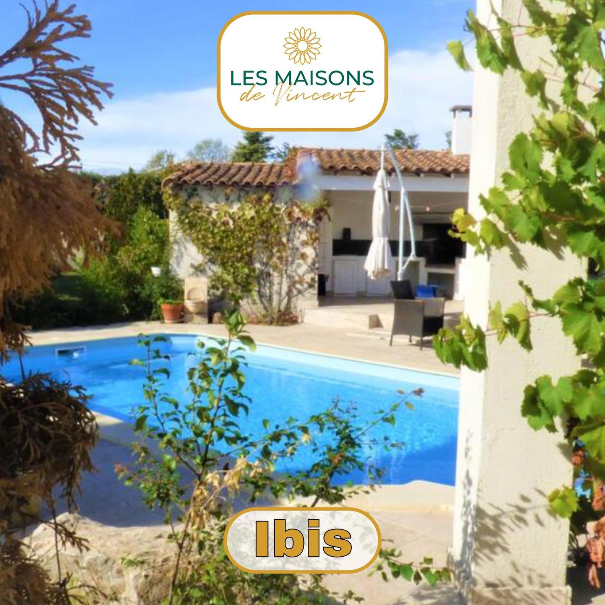 Ibis - Villa Avec Piscine, Jardin Et Parking Arles Bagian luar foto